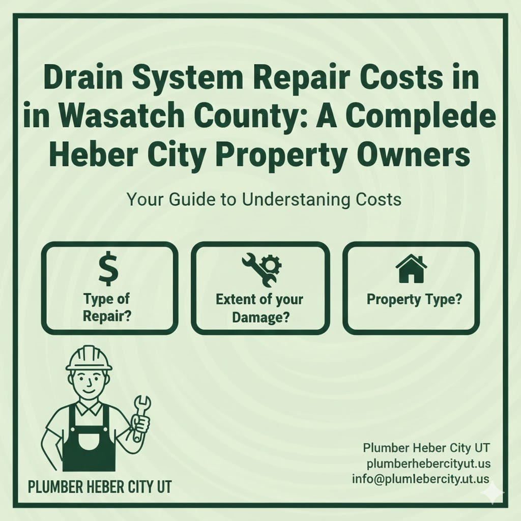 Drain System Repair Costs in Wasatch County: A Complete Guide for Heber City Property Owners